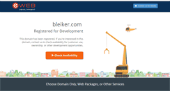 Desktop Screenshot of bleiker.com